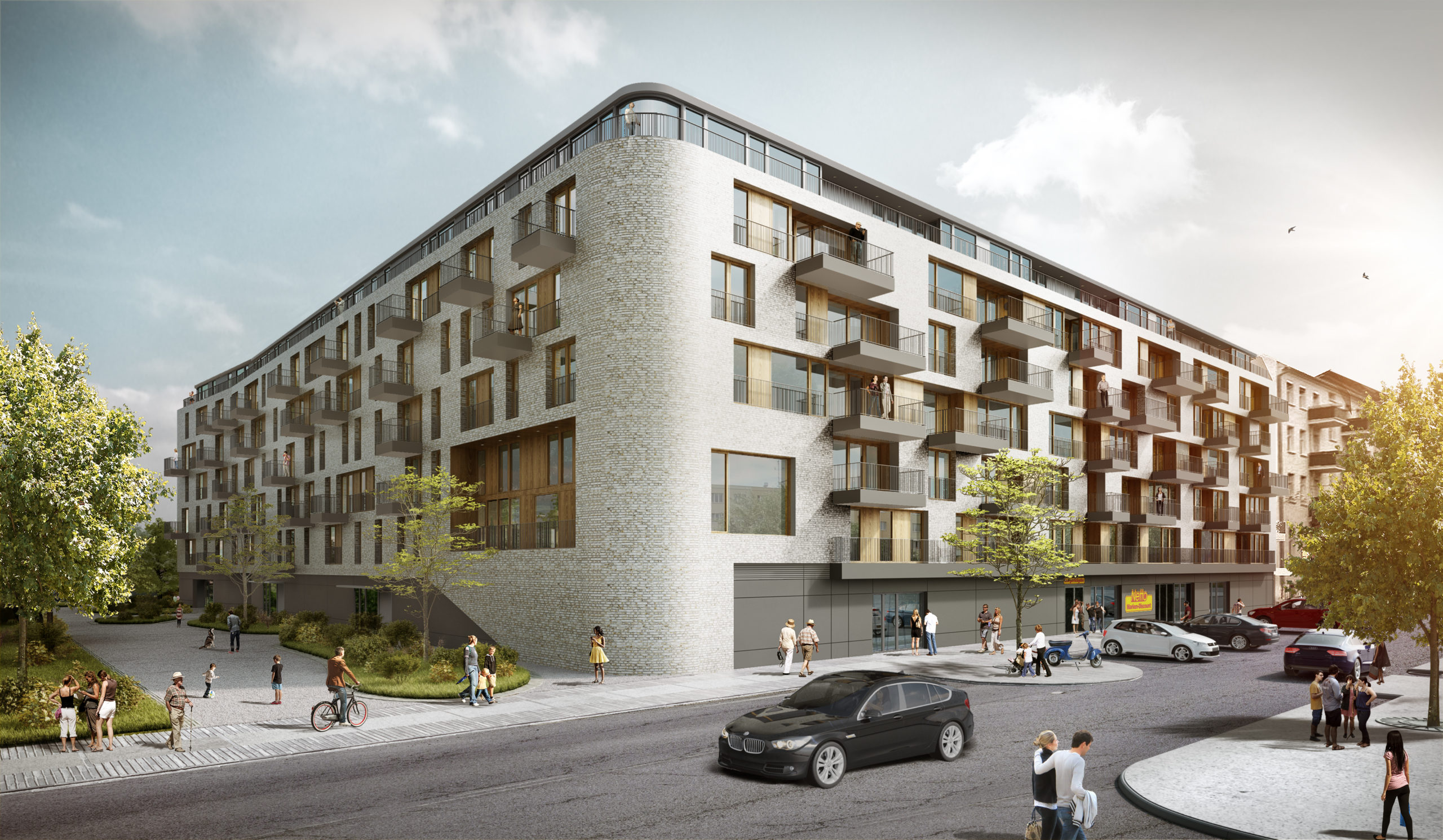 perspectiva vivendas de arquitectura